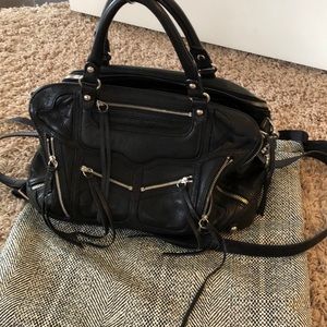 Rebecca Minkoff Black Leather Satchel